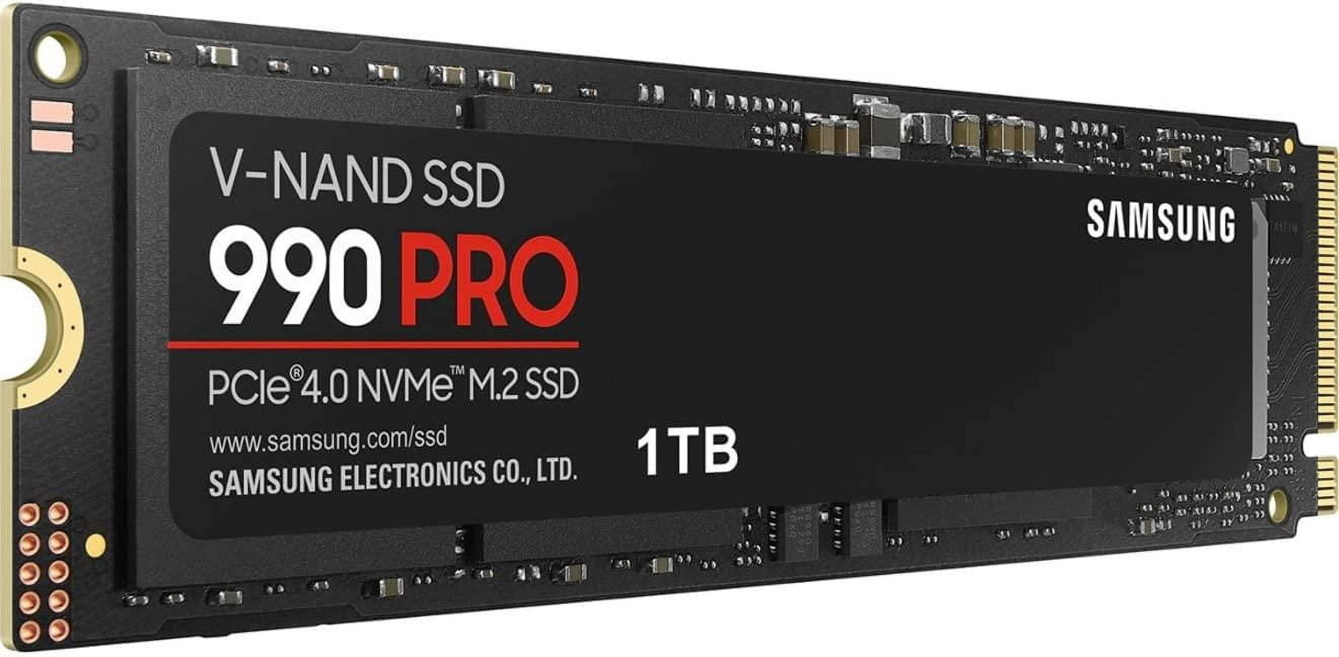 Samsung 990 PRO 1 TB PCIe 4.0 NVMe Internal Solid State Drive