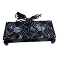 thumbnail image 1 of ZheElen Office USB Powered Cooling Fan Living Room Bedroom TV Box Computer Router Strong Wind External Fan Accessories 12cm Type 2, 1 of 9