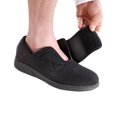 thumbnail image 1 of Silverts Men Comfortsteps Wide Shoes, 14, Black, 1 of 2