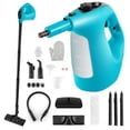 thumbnail image 1 of Costway 1400W Multipurpose Handheld Steam Cleaner Steam Mop with 14 Accessories Blue, 1 of 10