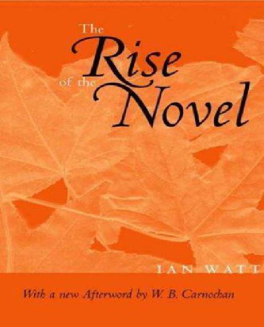 The rise of the novel
