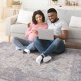 thumbnail image 4 of 5X7 Brown/Beige /Traditional Non-Shedding Living Room Bedroom Dining Home Office Stylish and Stain Resistant Area Rug, 4 of 5