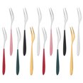 thumbnail image 4 of MasteelfCA 12pcs Household Stainless Steel Mini Cake Forks Snack Fruit Fork Food Forks, 4 of 8