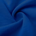 thumbnail image 5 of Pisexur Robes d'Été pour Femmes en Doux Lin-Coton Robes d'Été pour Femmes Décontractées à Col en V Manches 3/4 Robe Maxi Ample Confortable Fluide Robes pour Femmes Couleur Unie à Volants Boho Longues Robes P-2TG Bleu, 5 of 5
