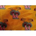 thumbnail image 4 of oneOone Cotton Silk Fabric Bird & Mushroom Block Print Fabric By Yard 42 Inch Wide, 4 of 4