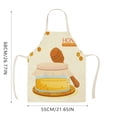 thumbnail image 2 of WIFKLSIIPG Festival Printed Linen Sleeveless Apron Kitchen Oil and Stain Sleeveless Cover Kitchen Apron, 2 of 8