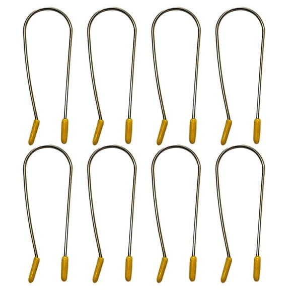 Electric Curling Roller Replacement Clip Fixed Clip U Shaped Curling Hot Roller Clip 8pc A Pack