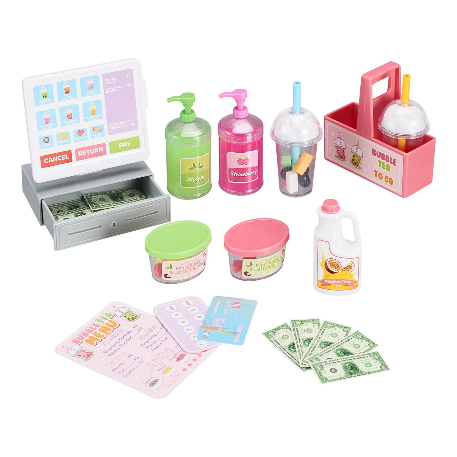 My Life As 39-Piece Bubble Tea Play Set for 18” Dolls