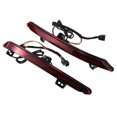 thumbnail image 1 of Unique Bargains 1 Pair Rear Bumper Reflector Fog Brake Tail Light Flowing Turn Signal Light Red Yellow for Honda Accord, 1 of 7