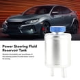 thumbnail image 4 of Power Steering Fluid Reservoir , Long Service Life Steering Liquid Storage  Aluminium Heat   for Vehicle, 4 of 8