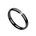 thumbnail image 4 of Bague de Couple Mode Bague en Acier Inoxydable Bijou de la Saint-Valentin Cadeau, 4 of 9