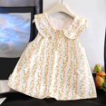 thumbnail image 1 of Économies d'Été! Robe d'Été pour Enfants, Robes Décontractées pour Filles en Liquidation, Robe Sans Manches à Col Rond pour Enfants, Robe d'Été Décontractée à Col de Poupée, 1 of 3
