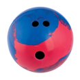 thumbnail image 1 of Balle de Quilles en Caoutchouc de 2,5 Lb, Bleue et Rouge, 1 of 1