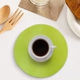 thumbnail image 4 of Kyusrd Woven Table Mat Place Mat Household And Oil-proof Pad Heat Insulation Pad, 4 of 6