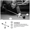 thumbnail image 3 of Support de Queue de Billard pour Rangement en Métal Argenté en Forme de Croix avec Meilleure Stabilité, 3 of 8