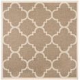 thumbnail image 3 of Safavieh Courtyard Tapis Intérieur Extérieur Marron - Carré 4 Pieds, 3 of 4