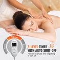 thumbnail image 4 of VEVOR Chauffe-Table de Massage avec Minuterie et 8 Réglages de Chaleur 73.6 Pouces x 30 Pouces, 4 of 9