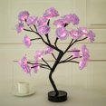 thumbnail image 4 of CAROOTU Glowy Rose Ray Lamp Desk Tree Table Lamp for Girls Women Home Decor for, 4 of 5