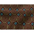 thumbnail image 4 of oneOone Viscose Jersey Fabric Diamond & Circle Block Printed Fabric 1 Yard 60 Inch Wide, 4 of 5