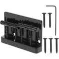 thumbnail image 1 of Electric Guitar Bridge Saddle Replacement 4-string Guitar Saddle Bridge Accessory, 1 of 8