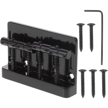 Electric Guitar Bridge Saddle Replacement 4-string Guitar Saddle Bridge Accessory