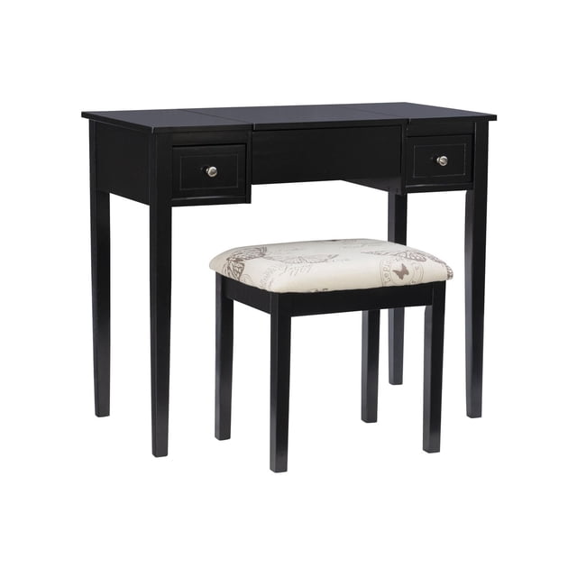 Joanna Black Butterfly Vanity Set
