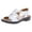 White, variant on Willtoo Womens Orthopedic Sandals Non Slip Slip on Arch Support Summer Flat Sandals Wide Hiking Shoes 2026 New Vacation Beach Orthopedic Shoes