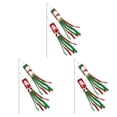thumbnail image 2 of Baohd 2piece Holiday Windsocks Flag Easy Hanging And Wide Application Christmas Windsock Flag 3Set, 2 of 6