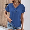 thumbnail image 1 of KIHOUT Hauts pour Femmes Unis Mignons Sans Manches à Col en V Camisoles Ajourées Tube Plissées Hauts Blouse Rabais, 1 of 5