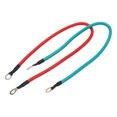 thumbnail image 2 of Cordon de Batterie, 2pcs Stable Alimentation Rouge Câble de Batterie Vert pour 173 178F, 2 of 8