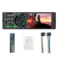 thumbnail image 1 of Car Radio Audio 1 din 4.1" Touch Screen Bluetooth Stereo Mp3/Mp5 Player FM Receiver With Colorful Lights Remote Control ,Easy to Install, 1 of 6