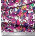 thumbnail image 2 of Soimoi Tissu en Crêpe de polyester Imprimé Abstrait par Yard 52 Pouces de Large, 2 of 3