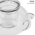 thumbnail image 2 of Miangastore Glass Flower Tea Kettle With Strainer Glass Tea Pot Clear Glass Tea Kettle Pot For Blooming Tea, 2 of 8