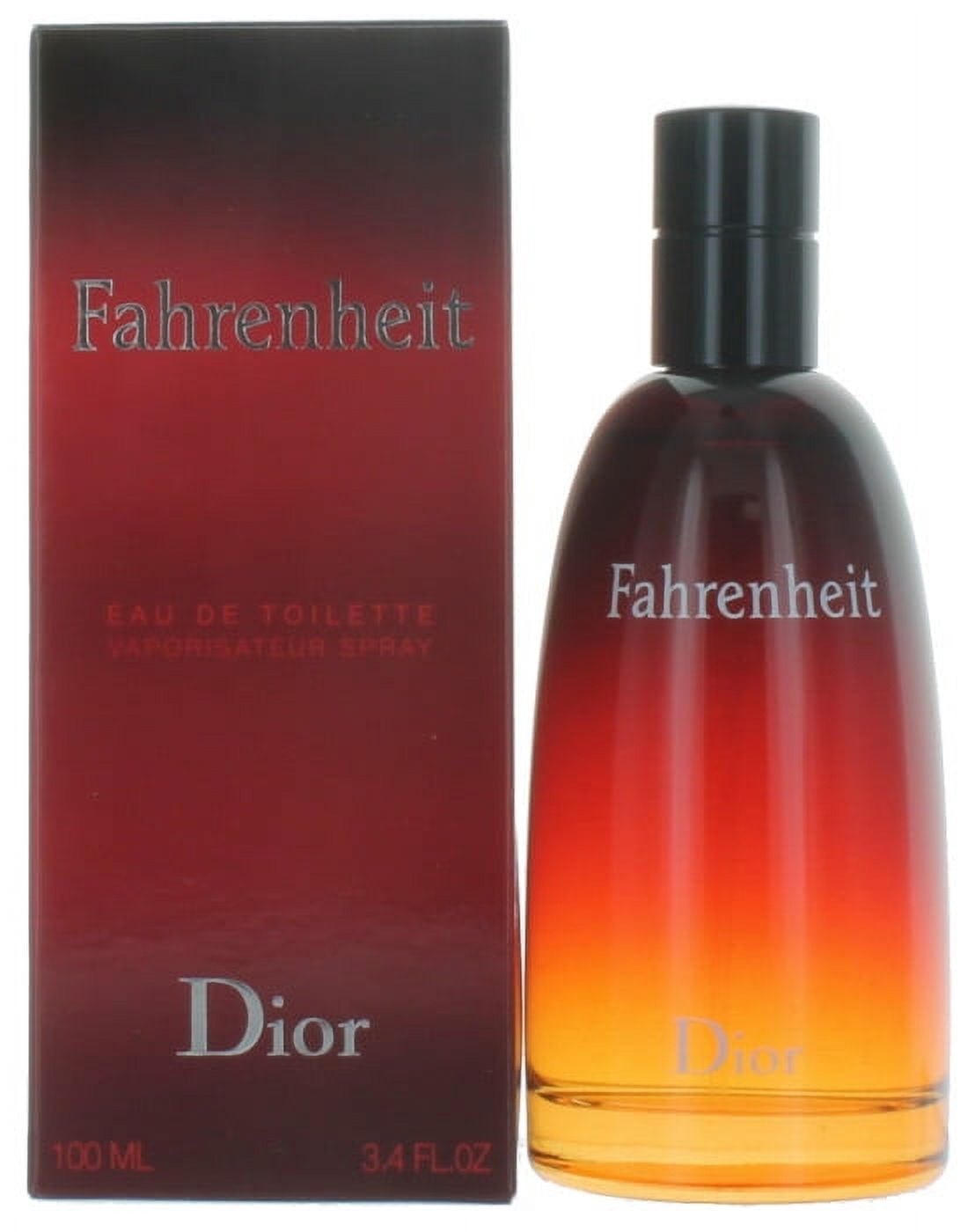 Christian Dior Fahrenheit Eau De Toilette Spray for Men 3.4 oz