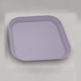 thumbnail image 1 of Dinner Plate Tableware Wheat Straw PP Dinnerware For Dish Fruits Serving Sauce DippingShallow Square Purple, 1 of 1