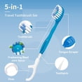 thumbnail image 3 of EGNMCR Disposable Portable Burst Toothbrush One Brush Multi-Purpose Adults Home Use Outdoor Fresh Breath Portable Functional Toothbrush tooth brushes, 3 of 9