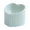 thumbnail image 3 of Ceramic Tilted Elevated Cat Bowl Handicrafts Porcelain Cat Feeding Bowl Cute Simple Cleaning for Cats Kitten Small Dogs Functional Food Green, 3 of 8