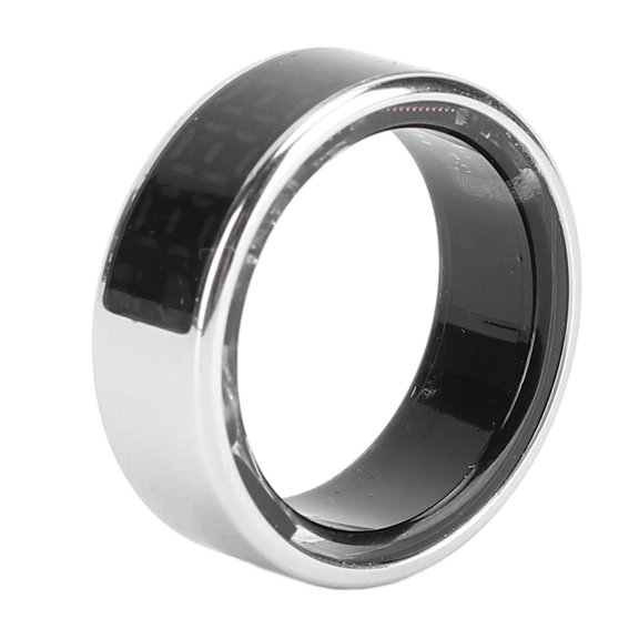 Men Women Smart Ring, Portable IP68 Water Proof Smart Ring Mobile APP Connection Touch Screen with Charging Bay for Redord Steps Size 818.2mm / 0.72in,Size 919mm / 0.75in,Size