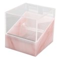 thumbnail image 2 of Acrylic Eyelash Tape Cutter, Eyelash Tape Dispenser, Two Grid Acrylic Cutter Holder with Transparent Flip Cover, Fast Tape Cutting, for Beauty Salons, Home, and Office Use, 2 of 7