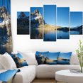thumbnail image 1 of Paysage des Montagnes des Payrenees - Oeuvre Moderne de Paysage Marin sur Toile, 1 of 3
