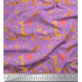 thumbnail image 1 of Soimoi Rayon Fabric Balloon,Floral & Cute Animals Cartoon Print Sewing Fabric Yard 42 Inch Wide, 1 of 3