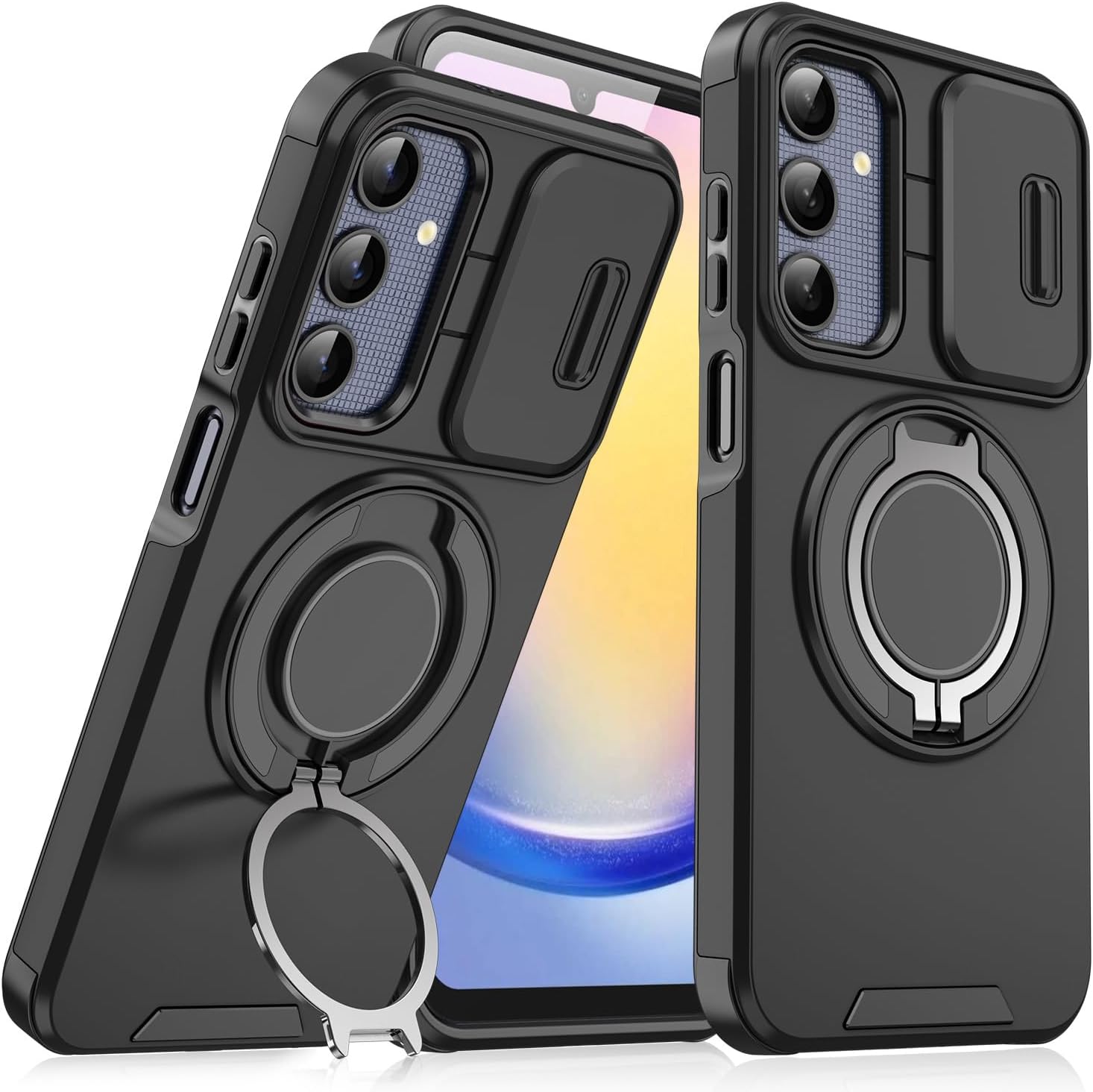 Case for Galaxy A36 5G,Military Grade [Built-in Kickstand] Magnetic ...