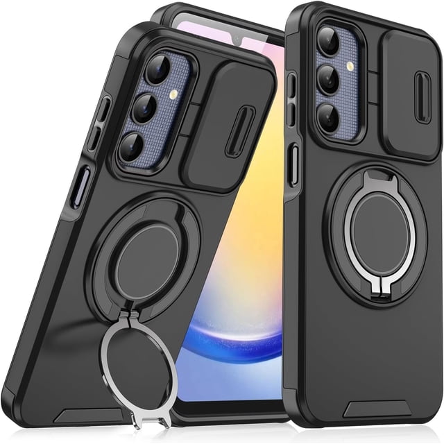 Case for Galaxy A36 5G,Military Grade [Built-in Kickstand] Magnetic ...