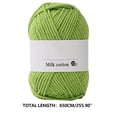 thumbnail image 3 of Birdeem Colorful Hand Knitting 25G Knitting Crochet Milk Soft Baby Cotton Wool Yarn, 3 of 9