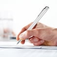 thumbnail image 4 of Btomtd Portable Black Metal Telescopic Ballpoint Pen Suitable For Office Writing For Teachers Ladies And Gentlemen2ml., C, 4 of 6