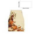 thumbnail image 3 of EGNMCR 13x72 Inch Fall Table Runner Thanksgiving Harvests Table Runner Autumns Pumpkin Maple Leaf Runners For Home Kitchen Dining Party Decoration Polyester Tables Runner, 3 of 6