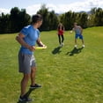 thumbnail image 3 of Aerobie Superdisc Flying Disc – Yellow, 10-Inch Long Distance Frisbee with Cushioned Edge, 3 of 4