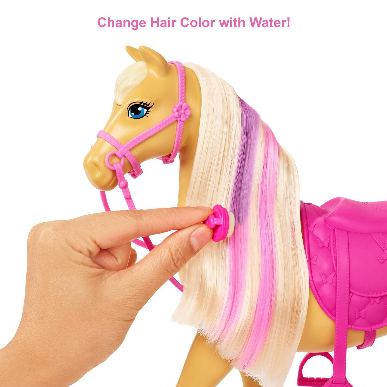 Barbie Groom 'n Care Playset with Doll, 2 Horses & 20+ Accessories, 3 to 7 Year Olds