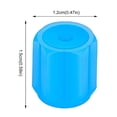 thumbnail image 3 of 4Pcs Rhinestone Tire Valve Stem Caps - Universal Dust Covers with Rubber Seal, 3 of 6