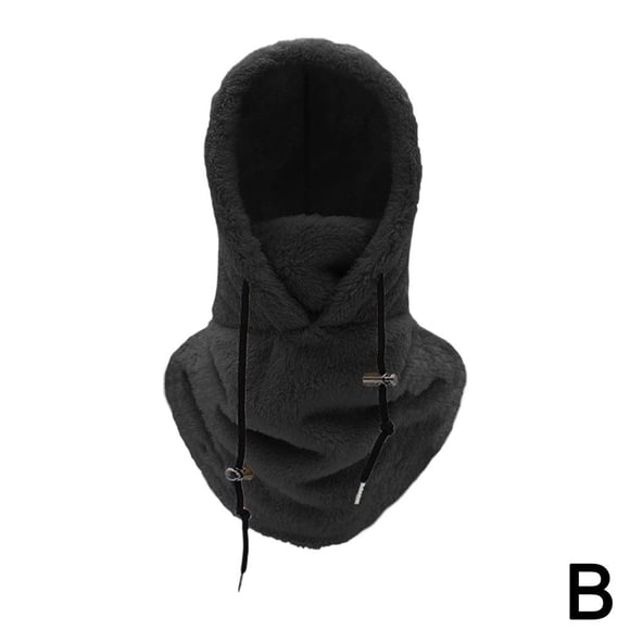 Thermal Fleece Balaclava Scarf Winter Ski Face Neck Warmer Mask Hat Hood E8Z3